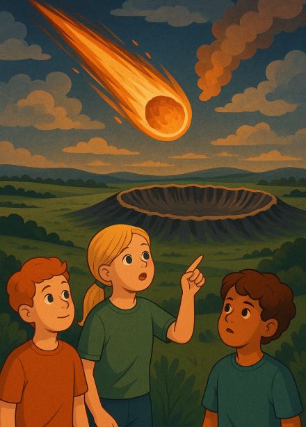 Следы космических катастроф