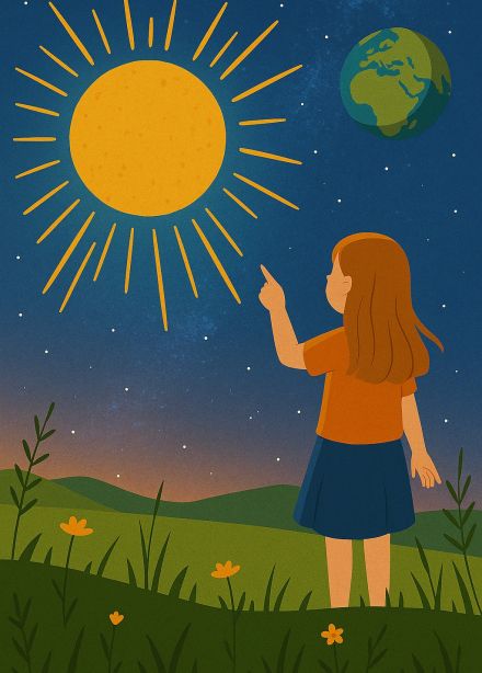 Солнце и жизнь Земли и Путеводные звезды