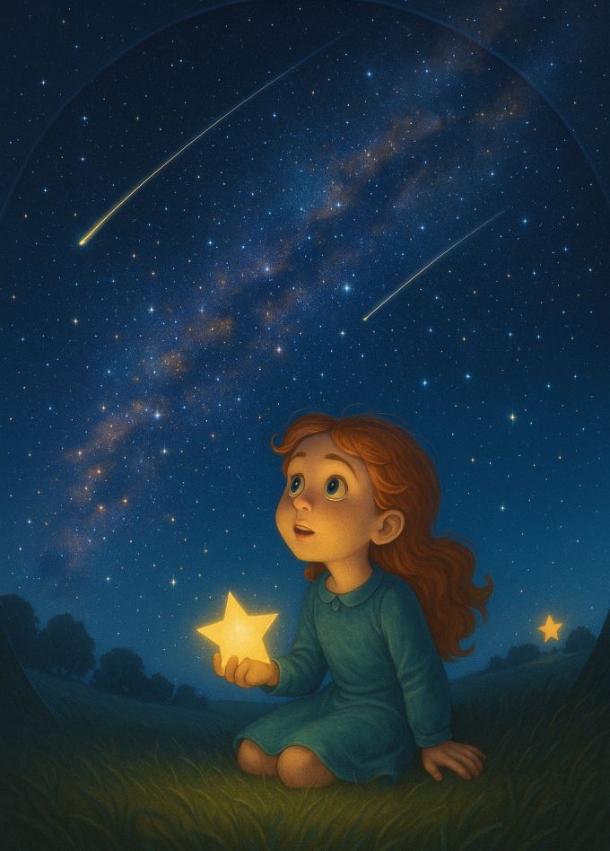 Люсия: секрет падающих звезд и Путеводные звезды