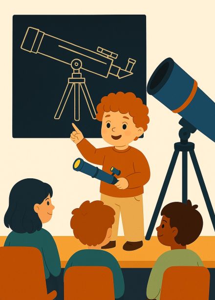 Лекция "Крошка Ерошка и телескоп"